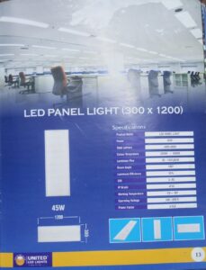 PANEL LIGHT 1 X 4