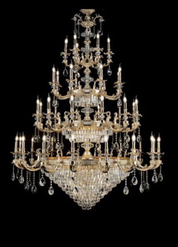 Europen Style Designer Crystal Chandelier 36 Lamps Designer Crystal Chandelier
