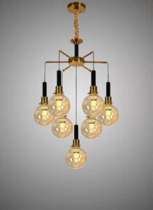 Modern Nordic Glass Chandelier