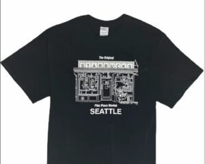 Seattle Shirt Company - Seattle Original Starbucks Line Drawing