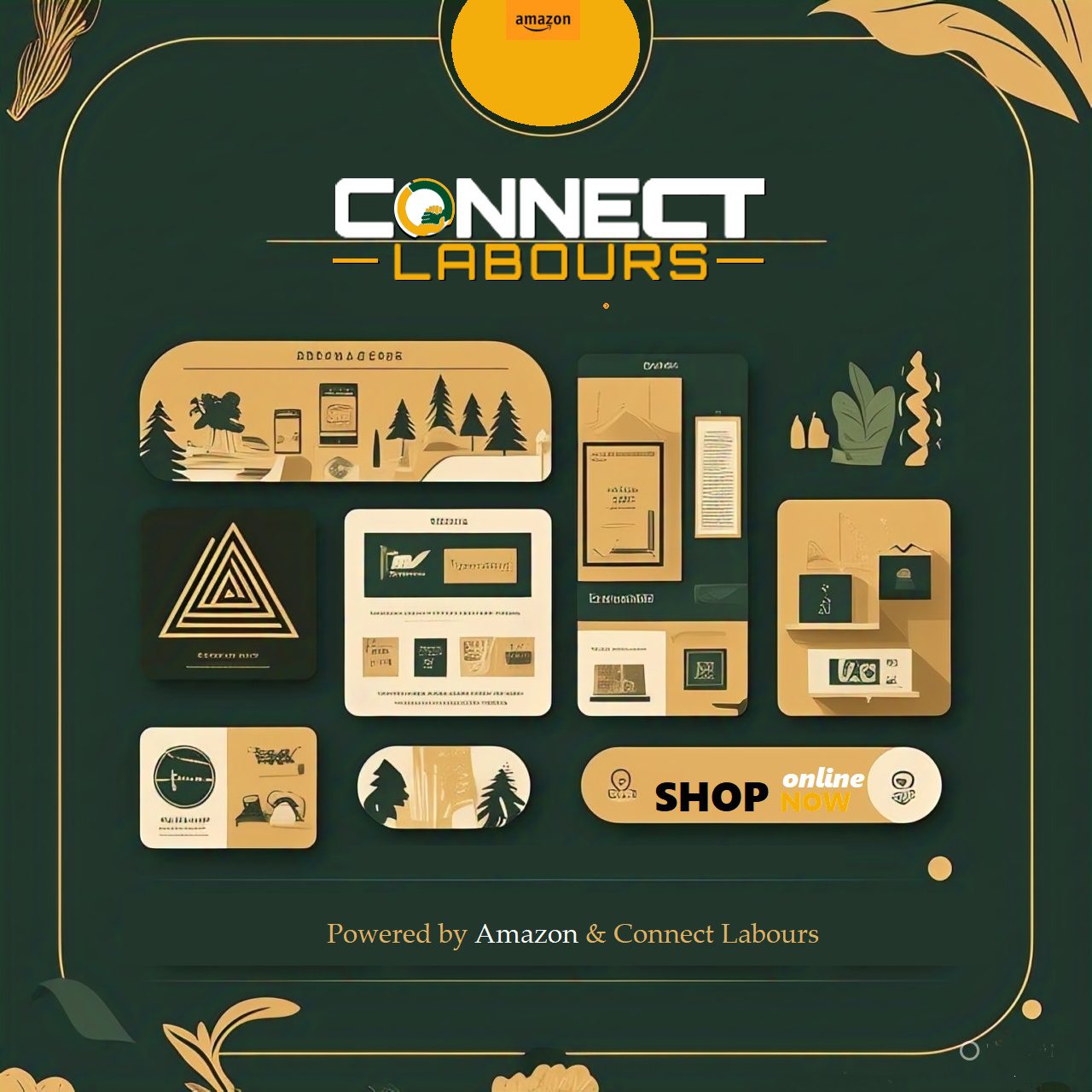 Powered by Amazon Connect Labours Shop online | Connect Labours