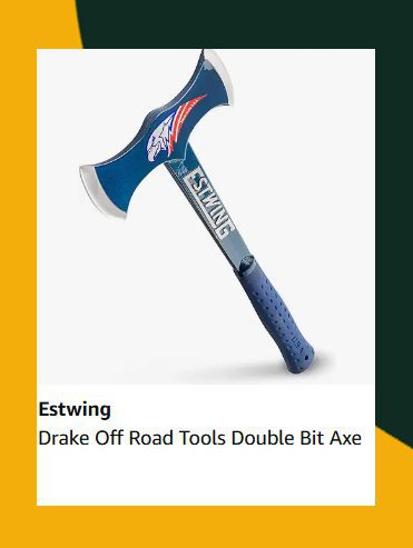 Estwing Drake Off Road Tools Double Bit Axe